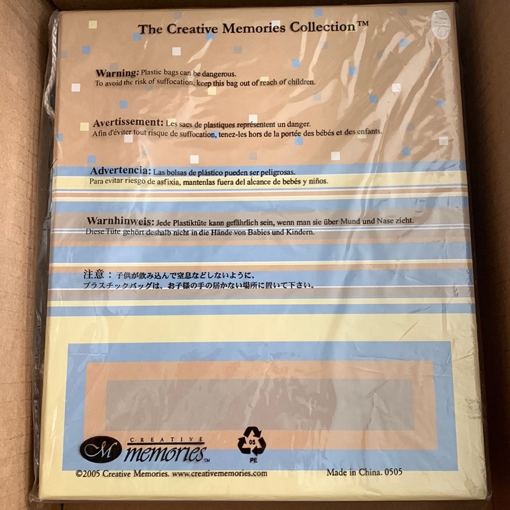 Creative Memories Collection “Box of Shapes” NEW & Sealed